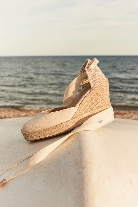 Alpargata TRIANA Cream