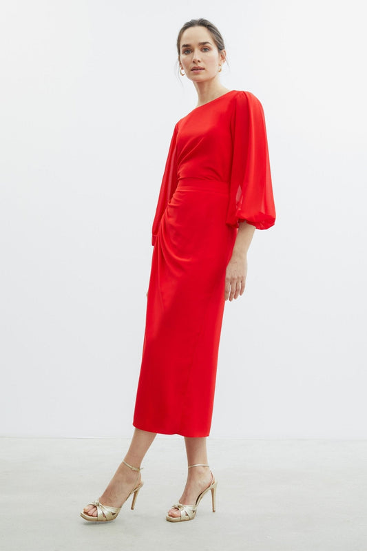 Blusa BERNA Red Poppy