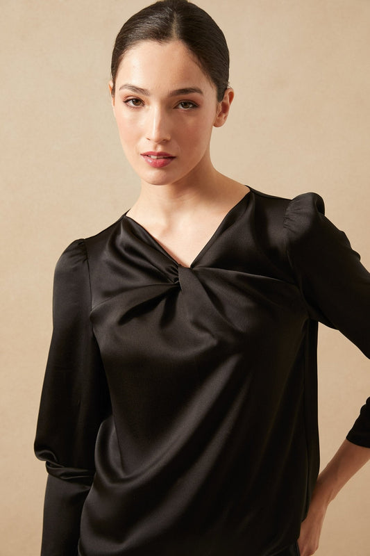 Blusa CALIZA Black Mercury