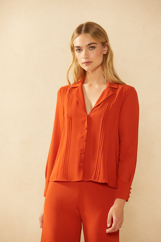 Blusa PLEAMAR Orange Jupiter