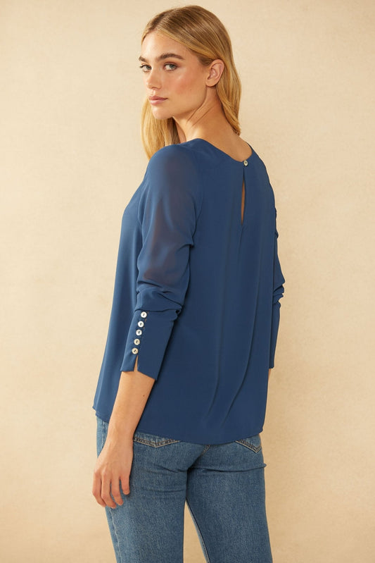 Blusa SENDA Blue Neptune