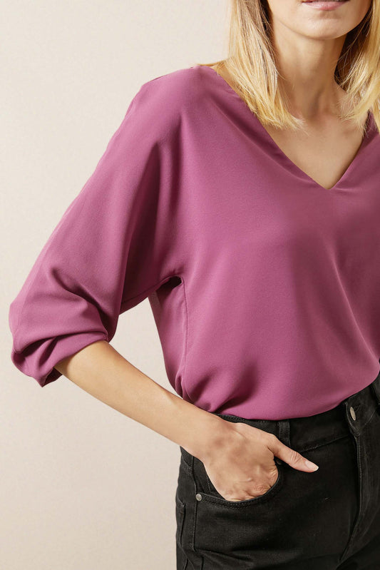 Blusa WASABI Purple Orion