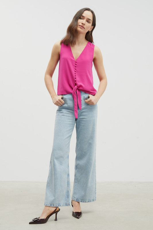 Top ZANZÍBAR Magenta