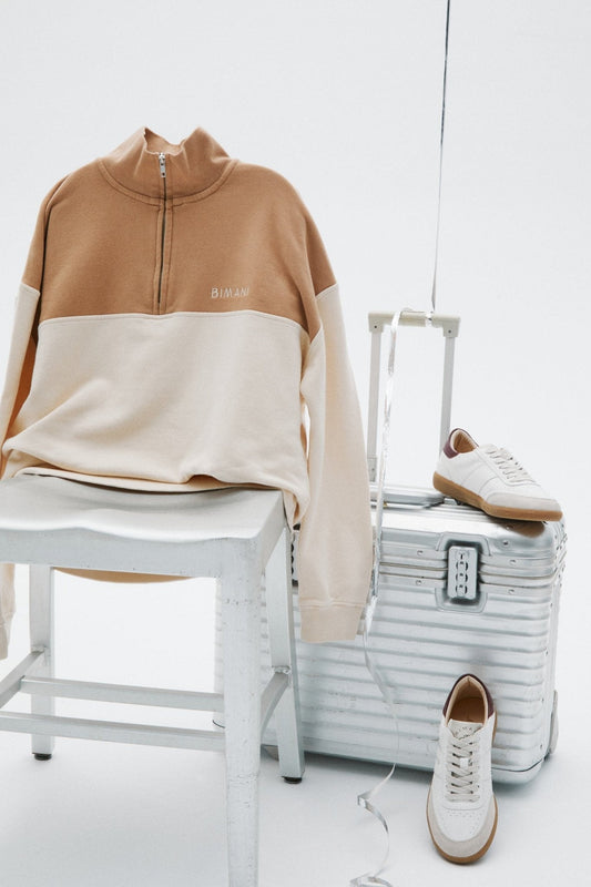 Sudadera TOSCANA Camel