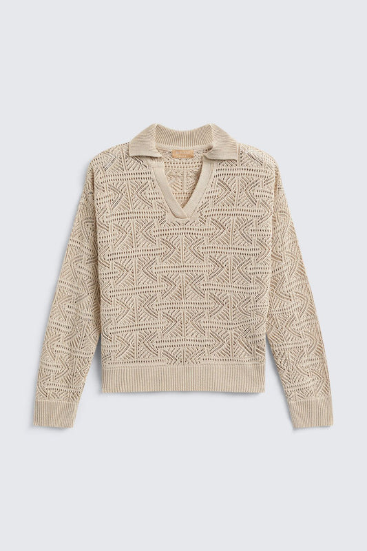 Jersey DENVER Beige Macadamia