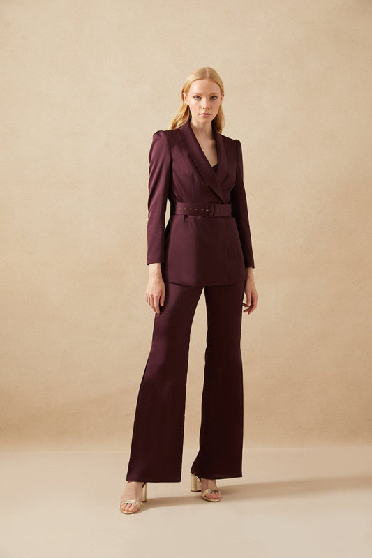 Pantalón NORTE Burgundy Claret