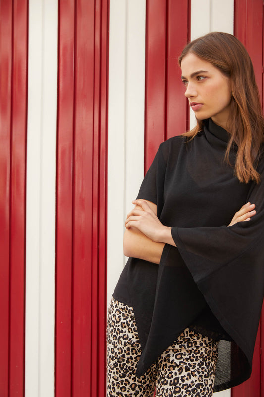 Poncho PUNTO Black