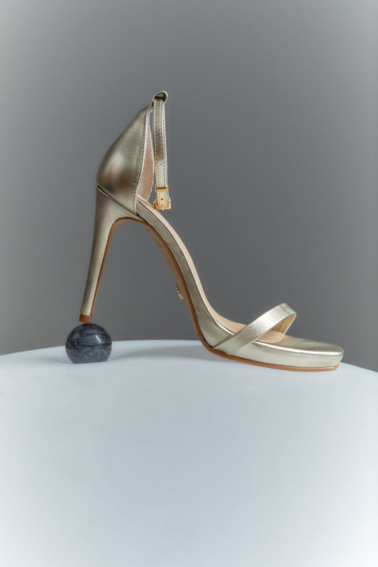 Sandalia JIMENA Metalizado