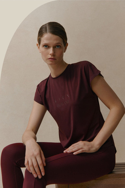 T-Shirt SIMONE Burgundy Cilene