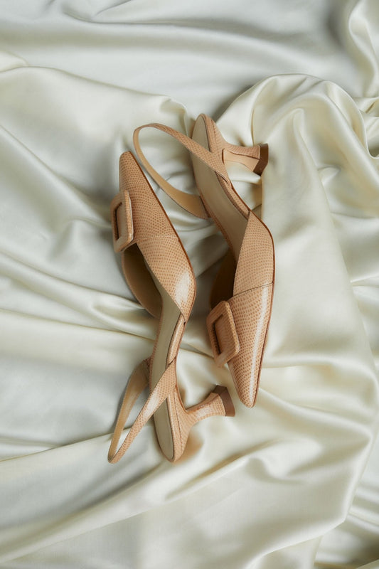Stiletto NURIA Textura Beige