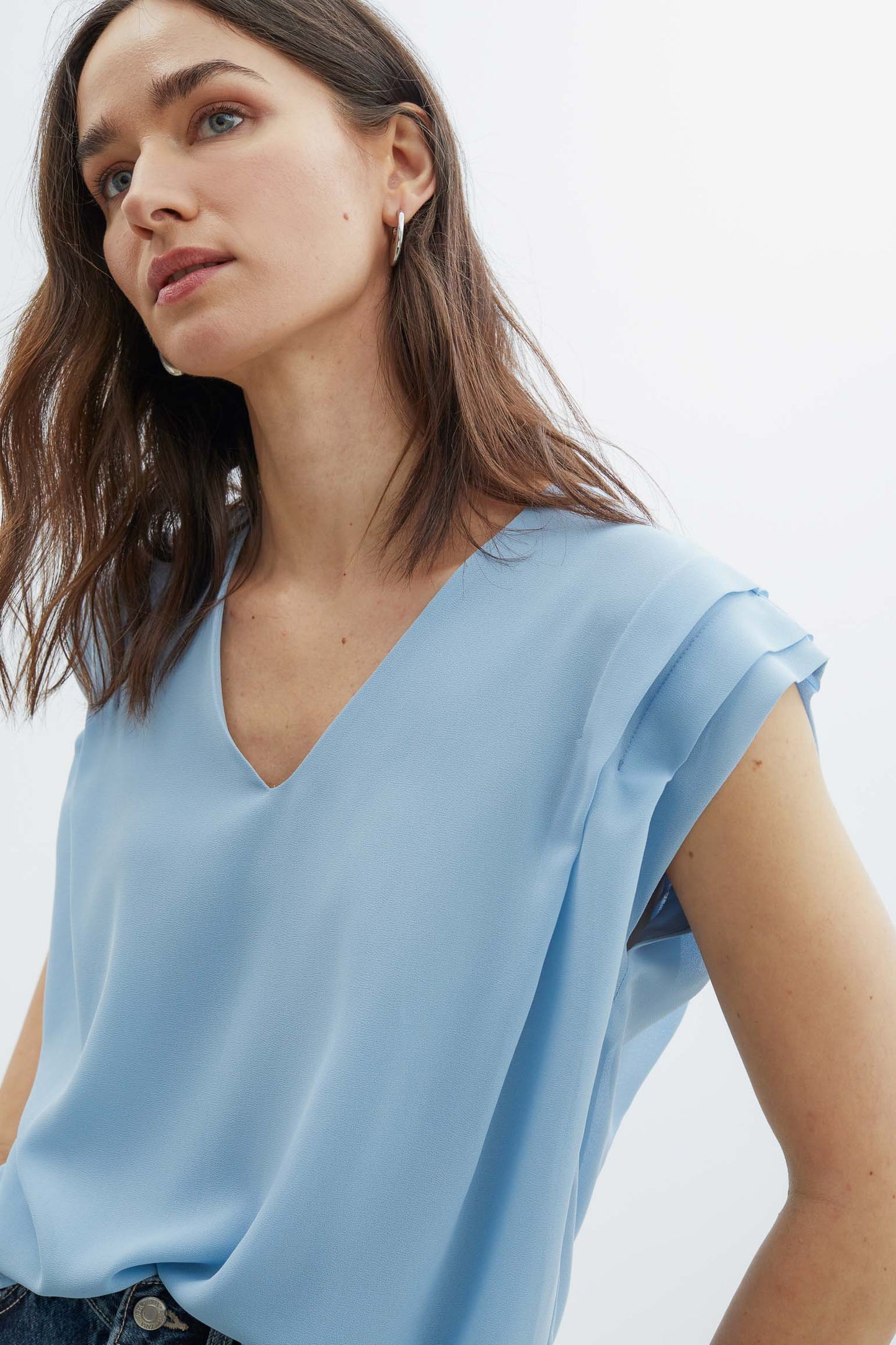 Blusa ANKARA Light Blue