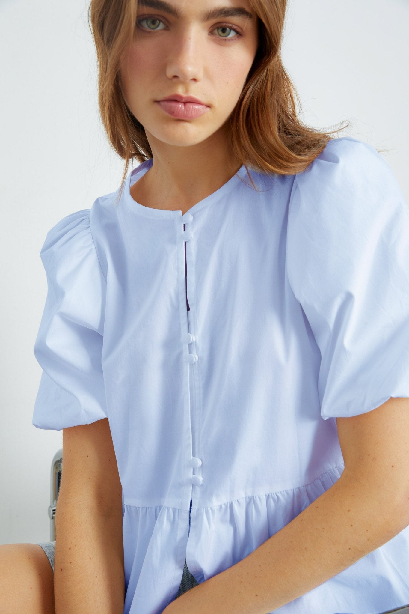 Blusa BERLÍN Light Blue