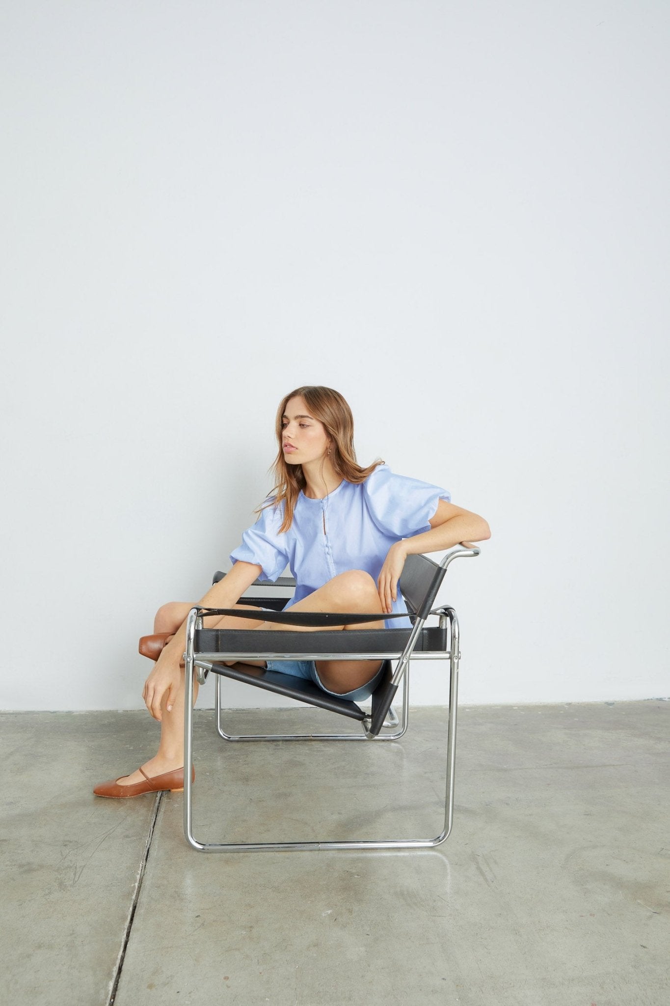 Blusa BERLÍN Light Blue