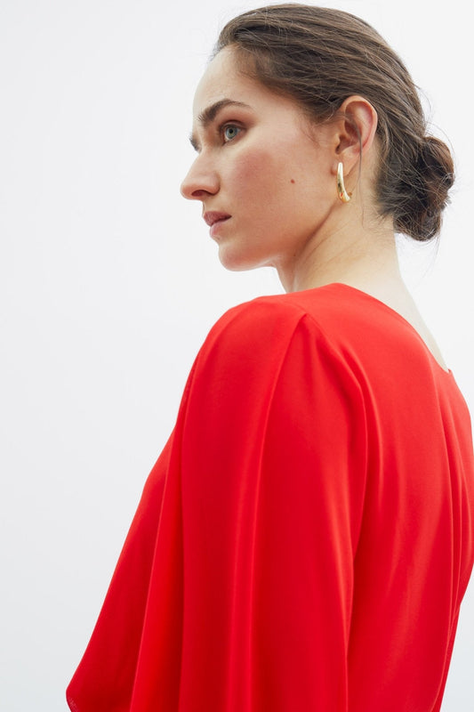 Blusa BERNA Red Poppy