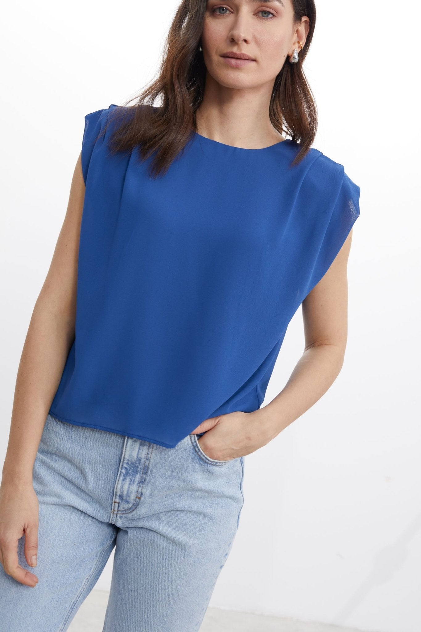 Blusa BIRMINGHAM Navy Blue
