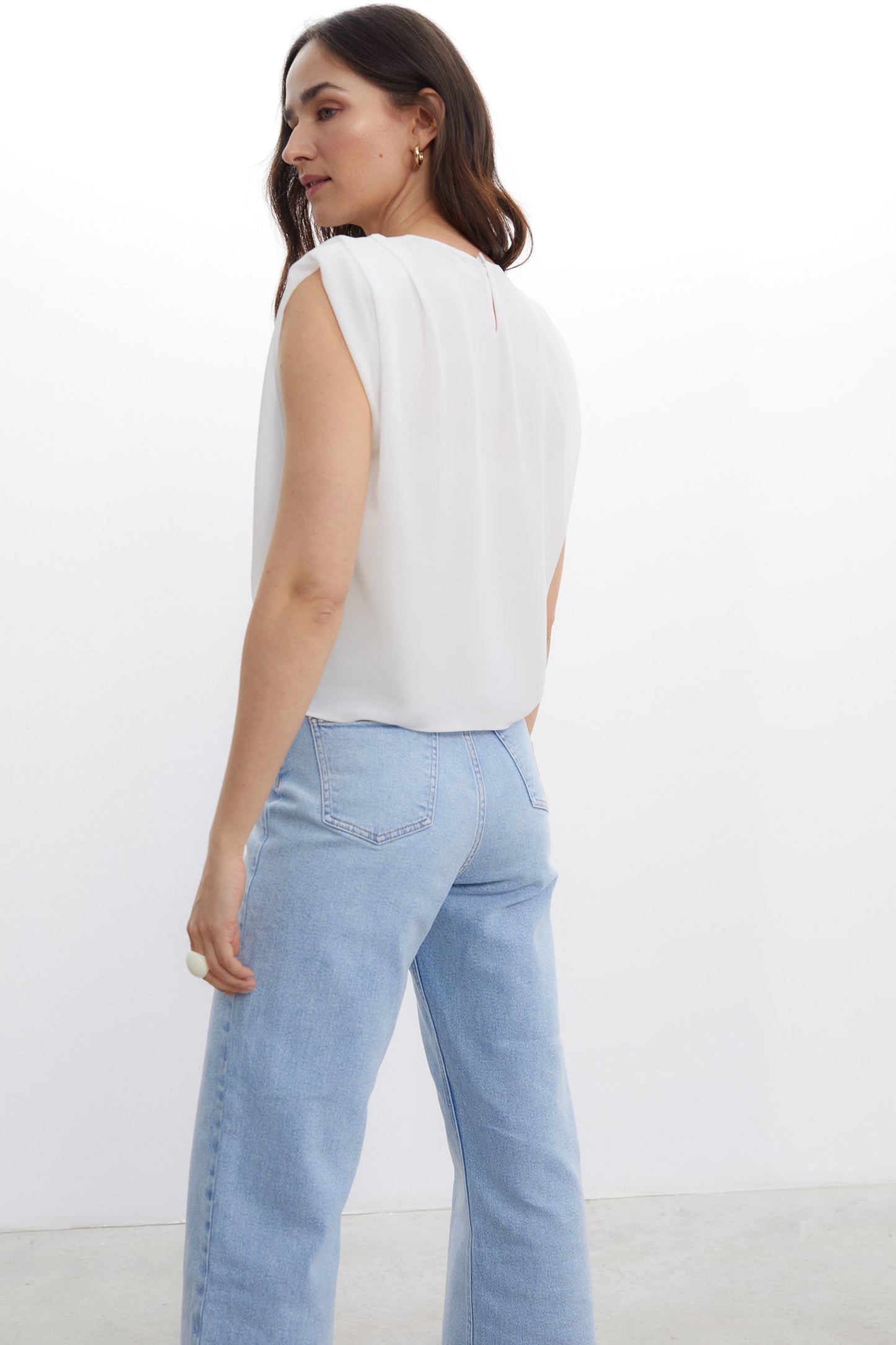 Blusa BIRMINGHAM White