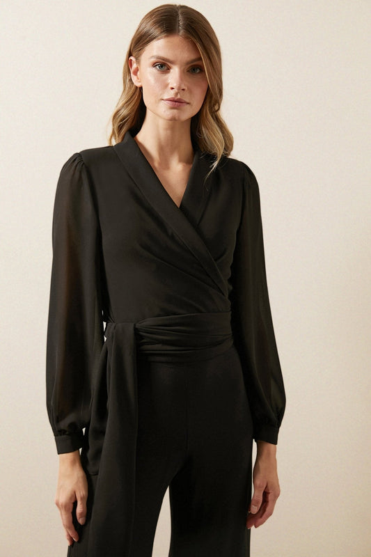 Blusa BRISA Black Mercury