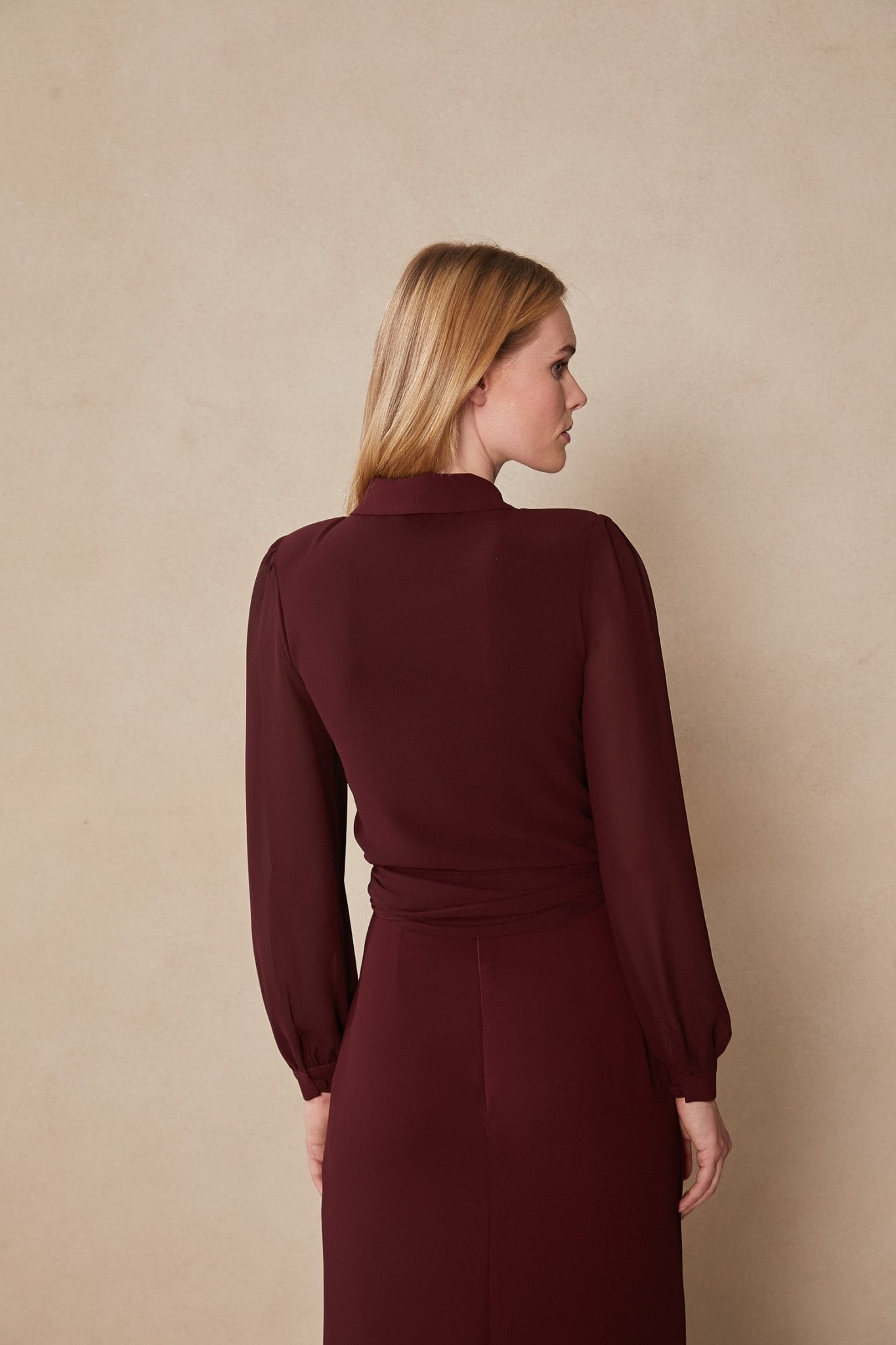 Blusa BRISA Burgundy Cilene