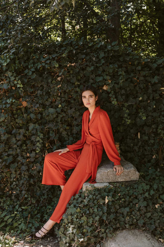 Blusa BRISA Orange Jupiter