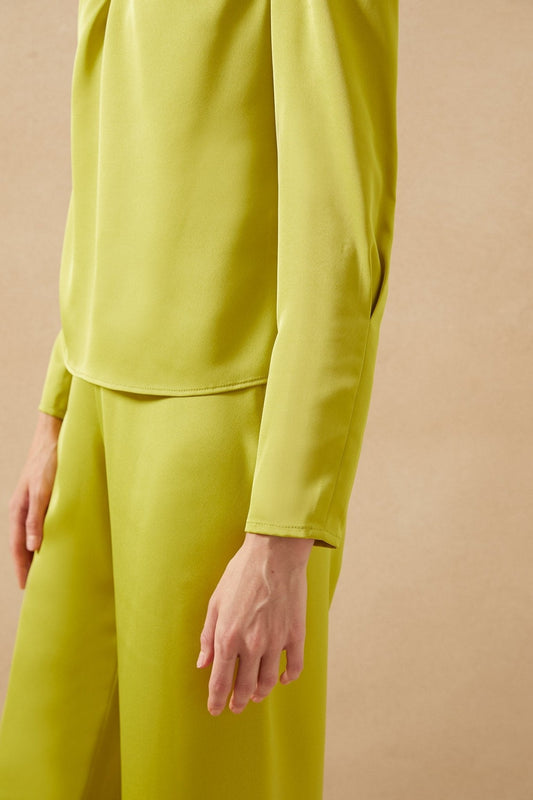 Blusa CALIZA Lime Saturn