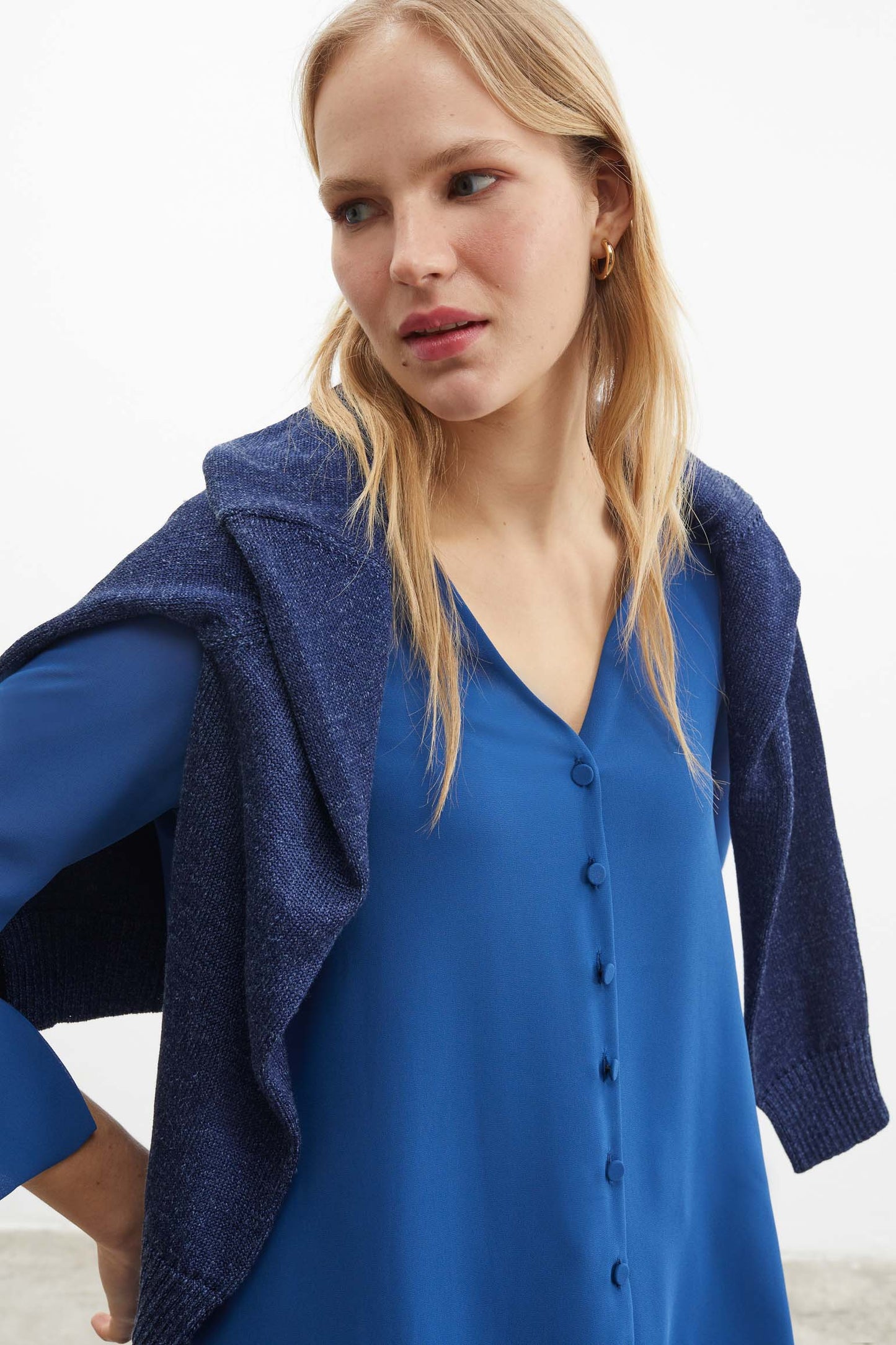 Blusa CANYON Navy Blue