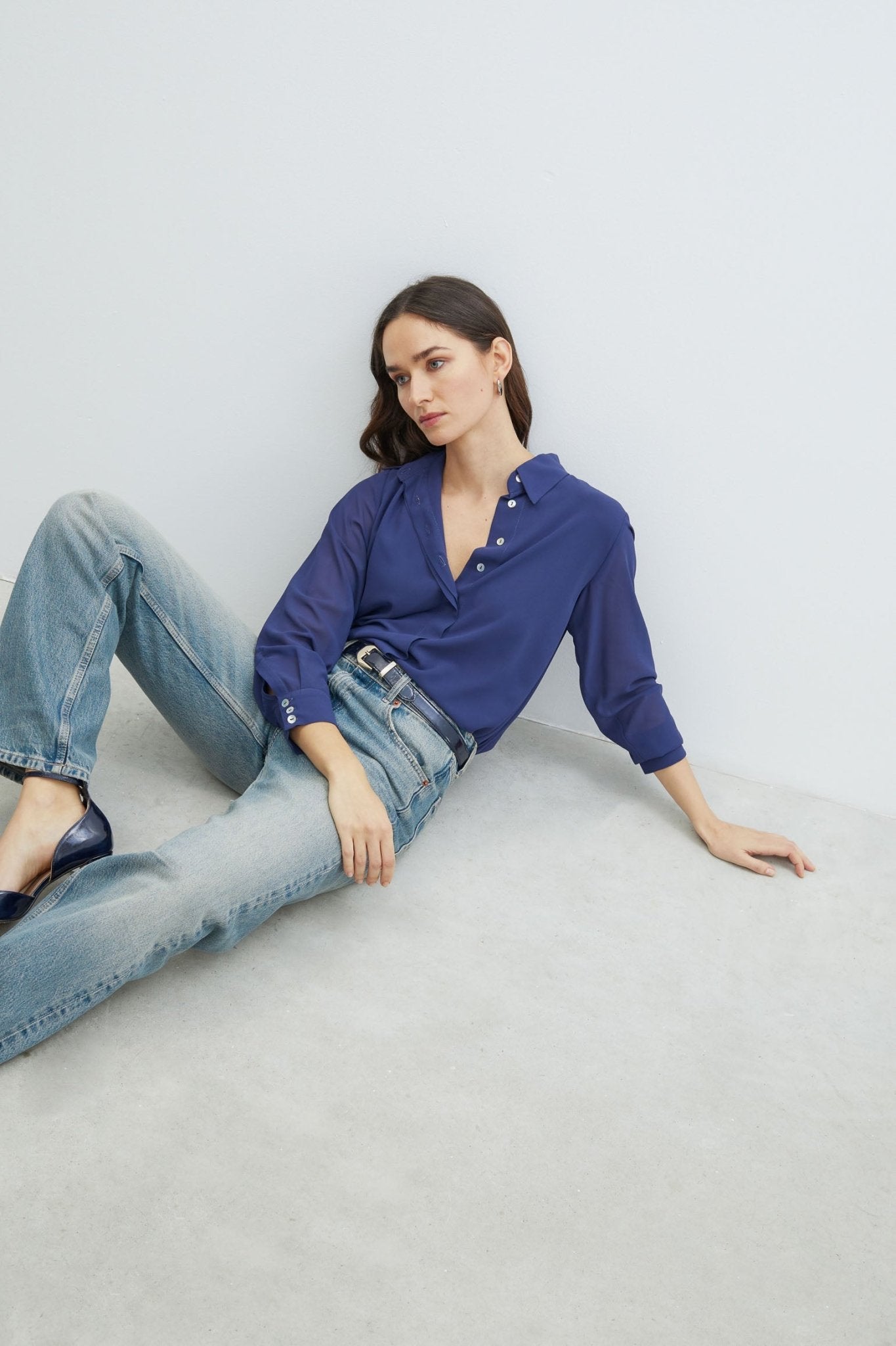 Blusa ESENCIA Midnight Blue