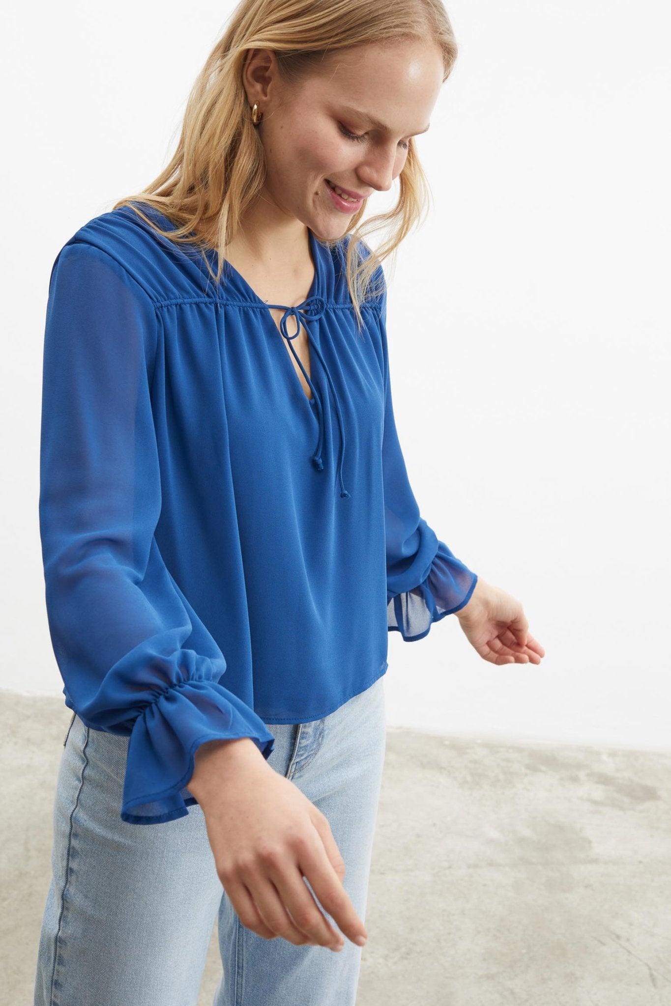 Blusa HARMONY Navy Blue