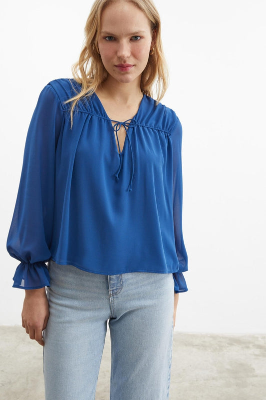 Blusa HARMONY Navy Blue