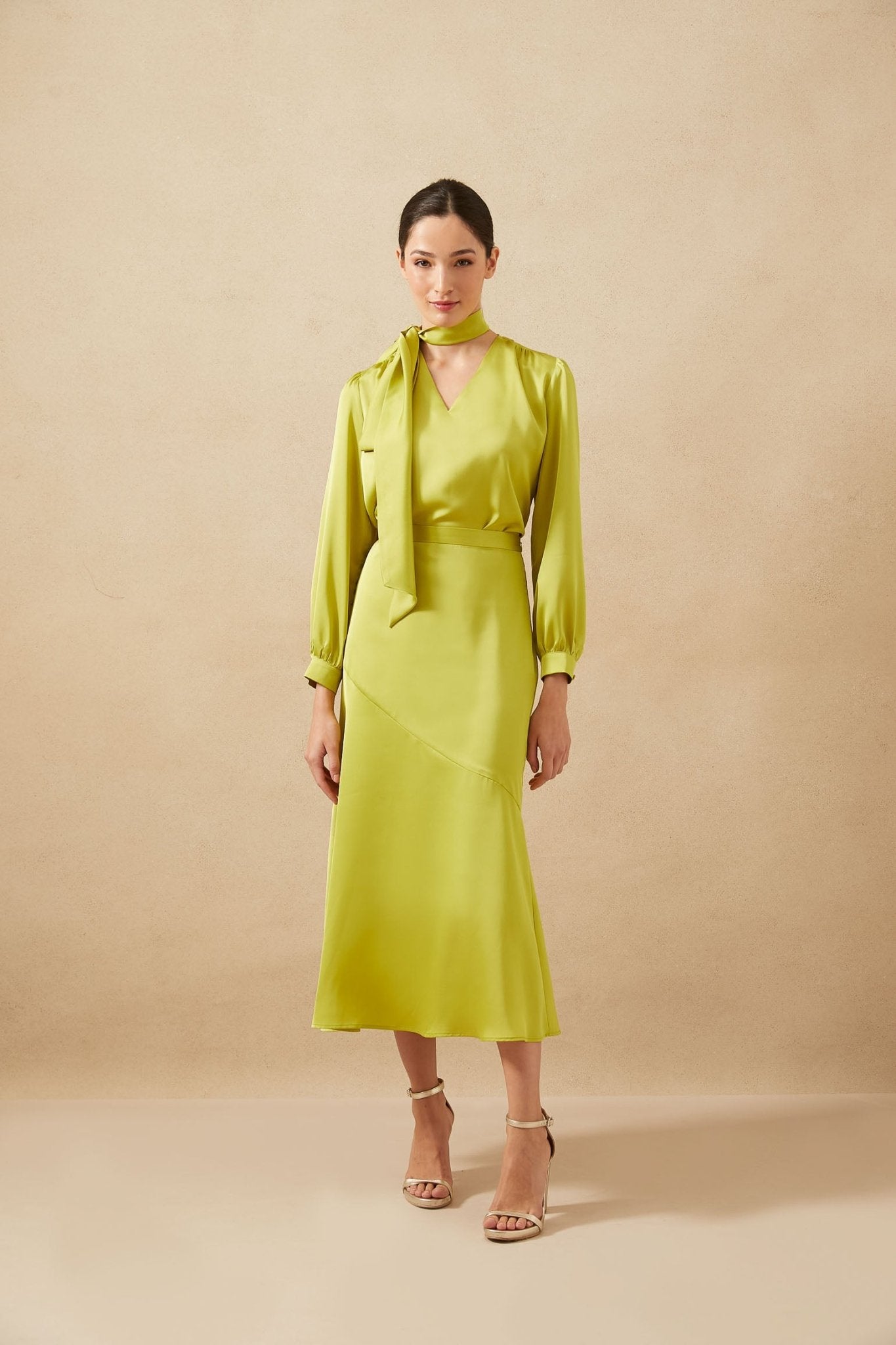 Blusa LADERA Lime Saturn