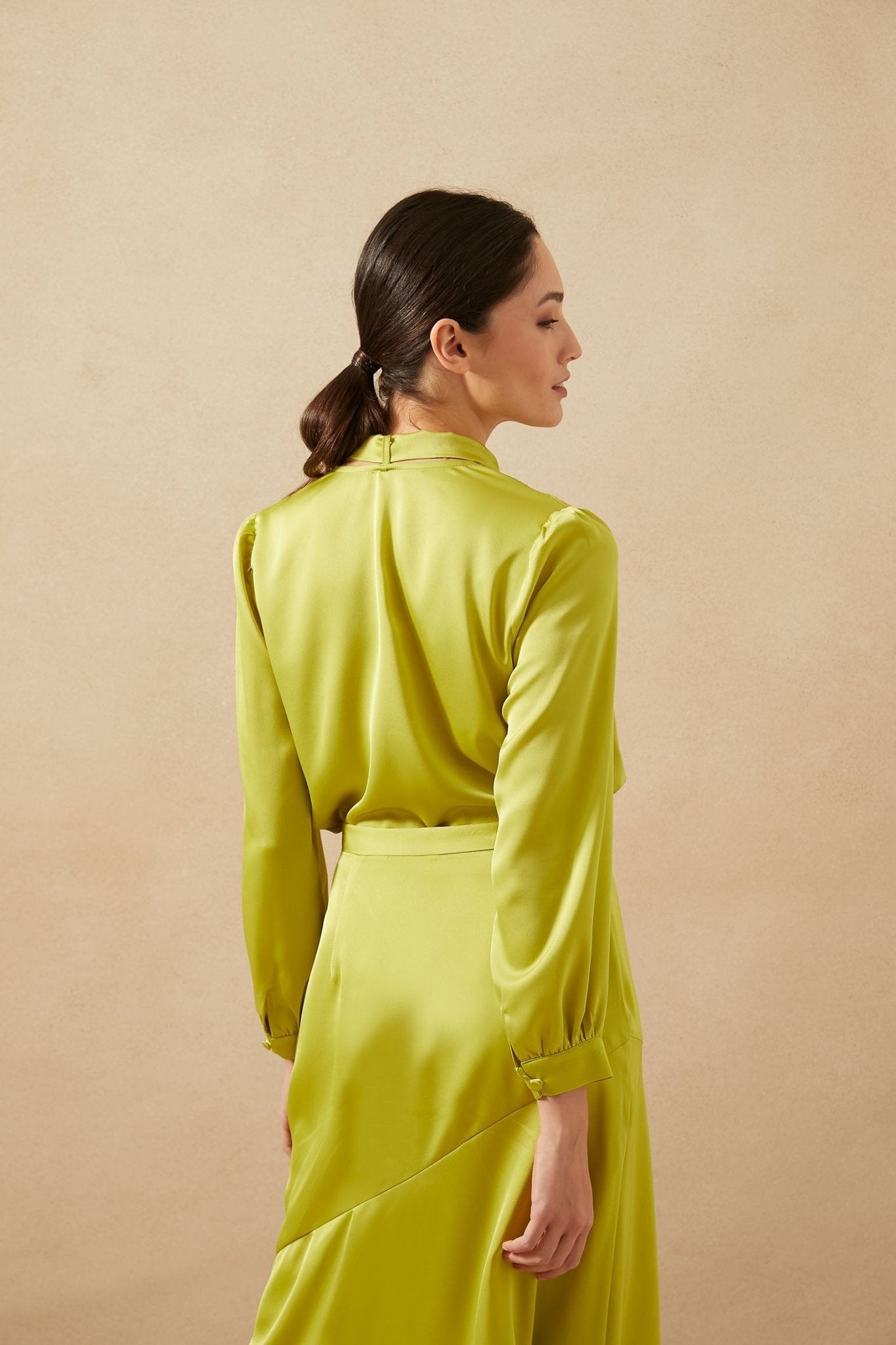 Blusa LADERA Lime Saturn