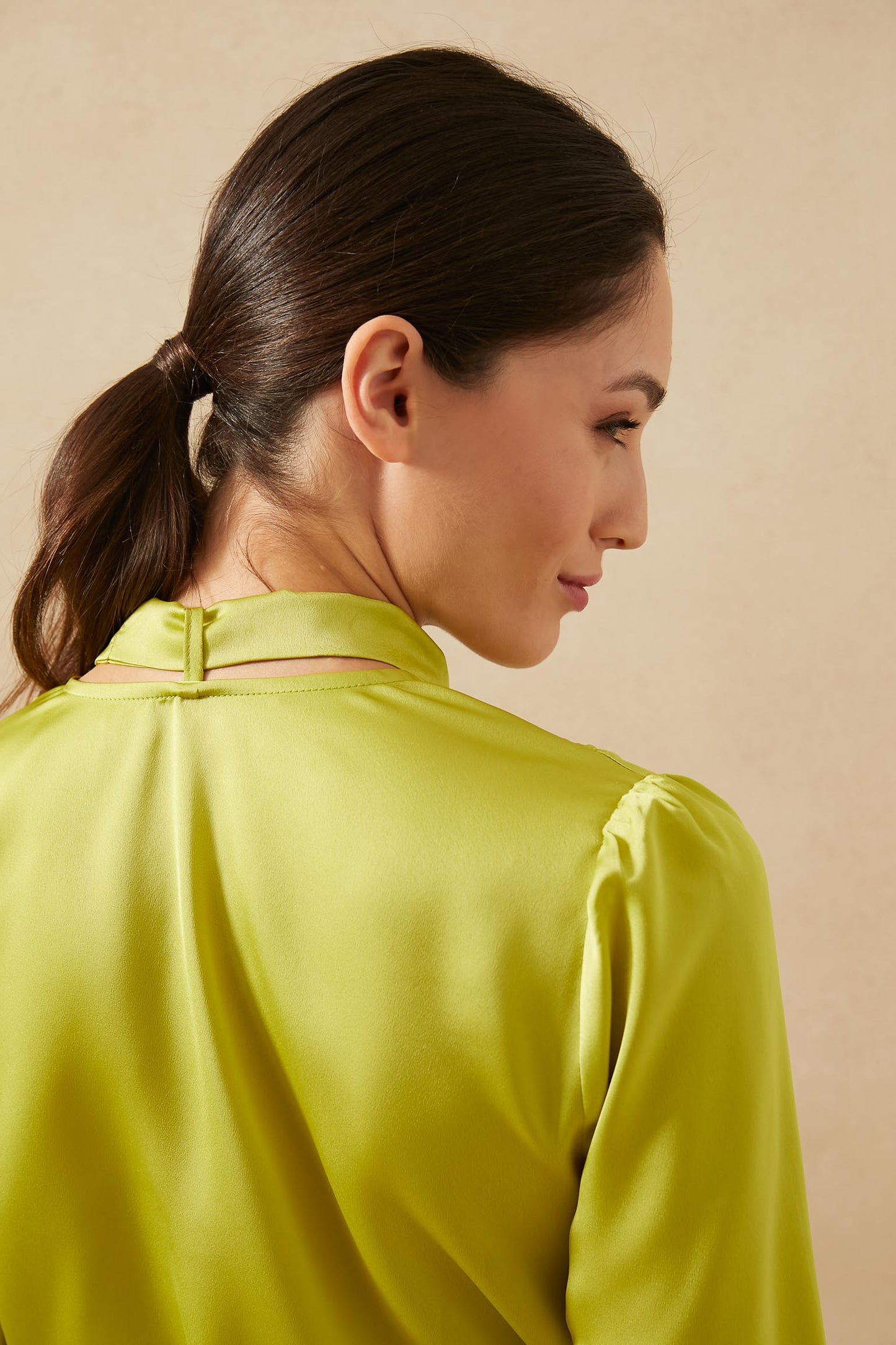 Blusa LADERA Lime Saturn