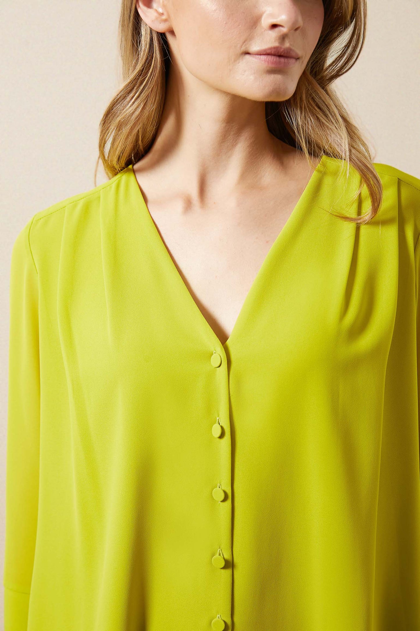 Blusa LLUVIA Lime Saturn