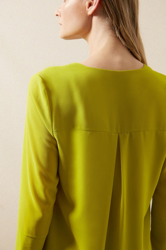 Blusa LLUVIA Lime Saturn