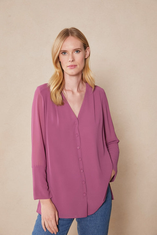 Blusa LLUVIA Purple Orion