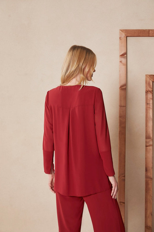 Blusa LLUVIA Red Mars