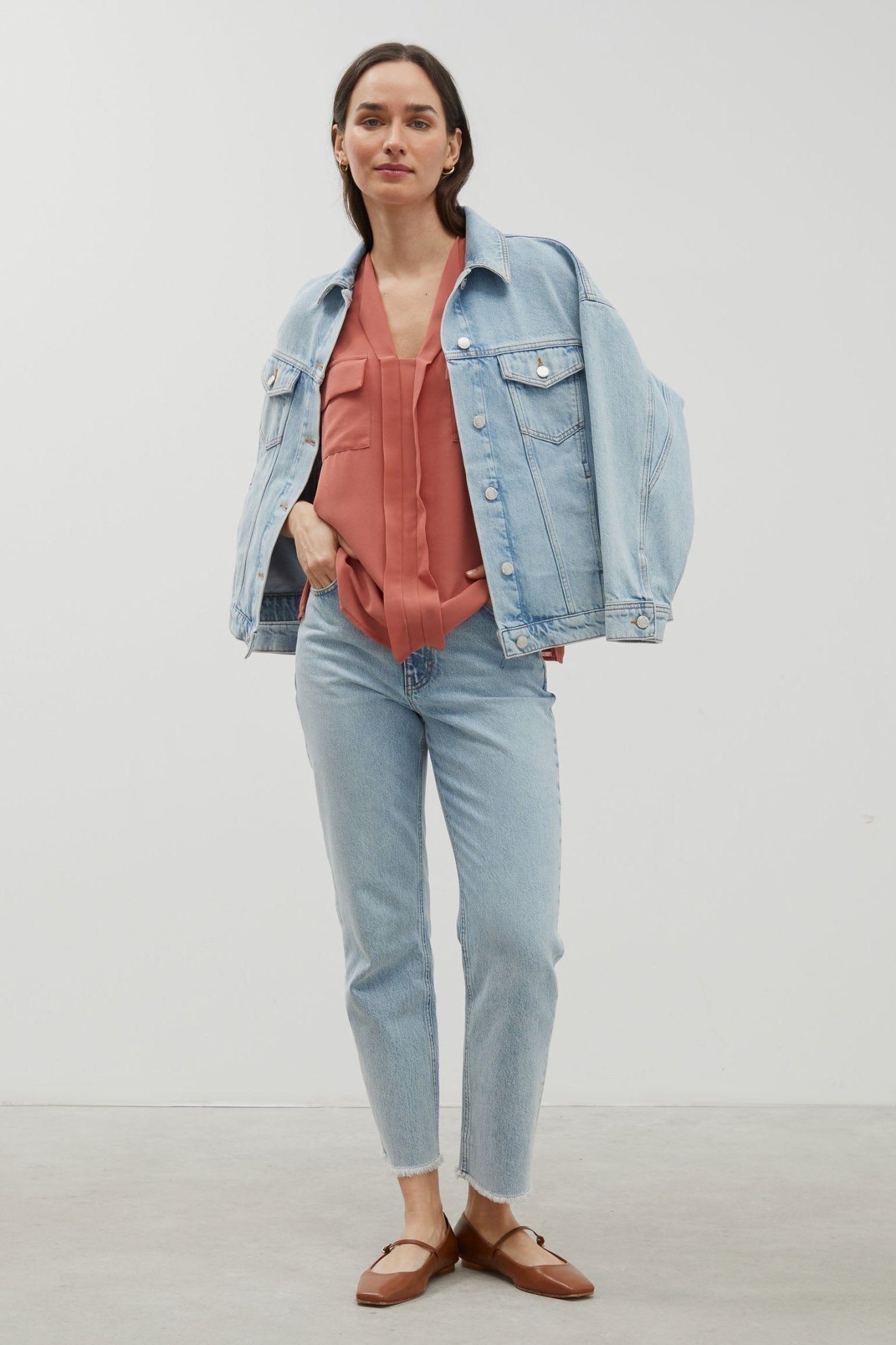 Blusa MANILA Terracotta