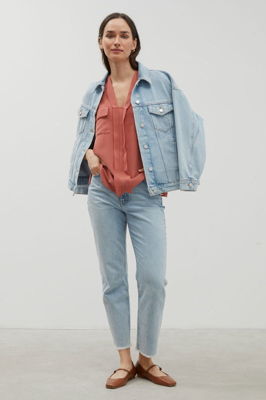 Blusa MANILA Terracotta