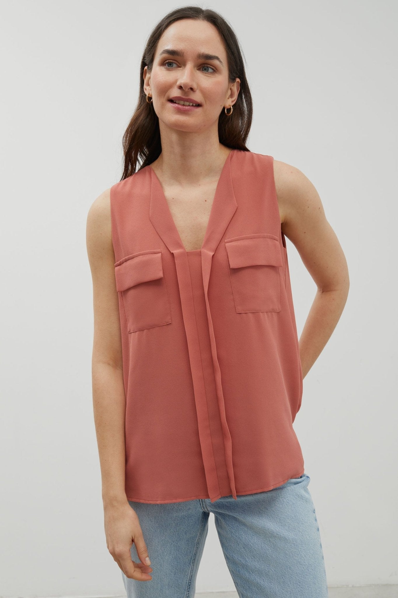 Blusa MANILA Terracotta