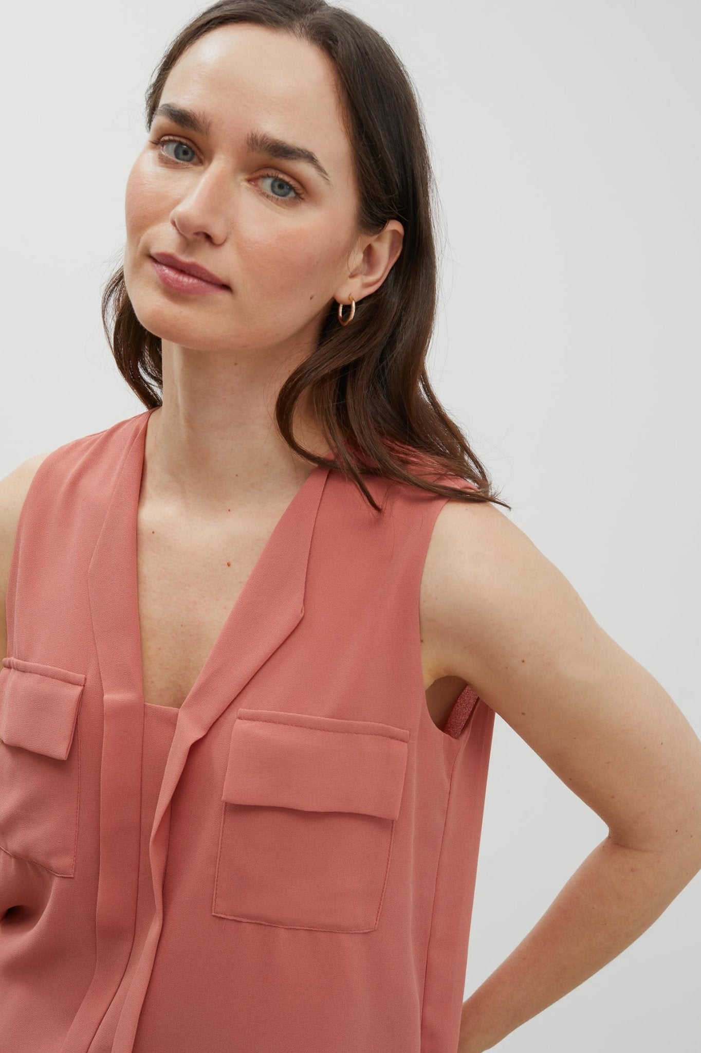 Blusa MANILA Terracotta