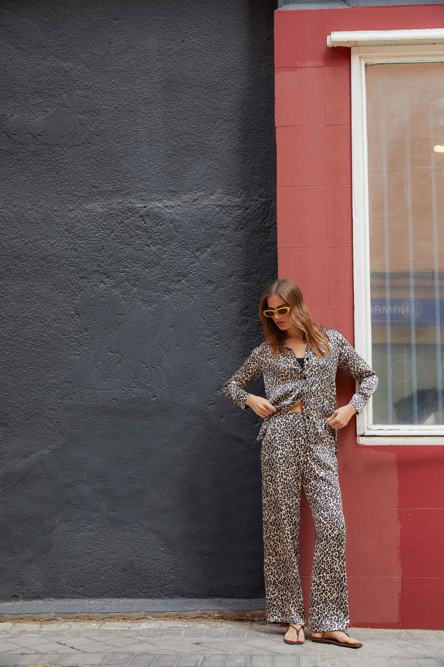 Blusa NEW YORK Animal Print