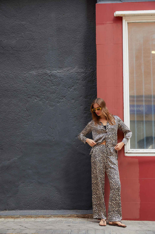 Blusa NEW YORK Animal Print