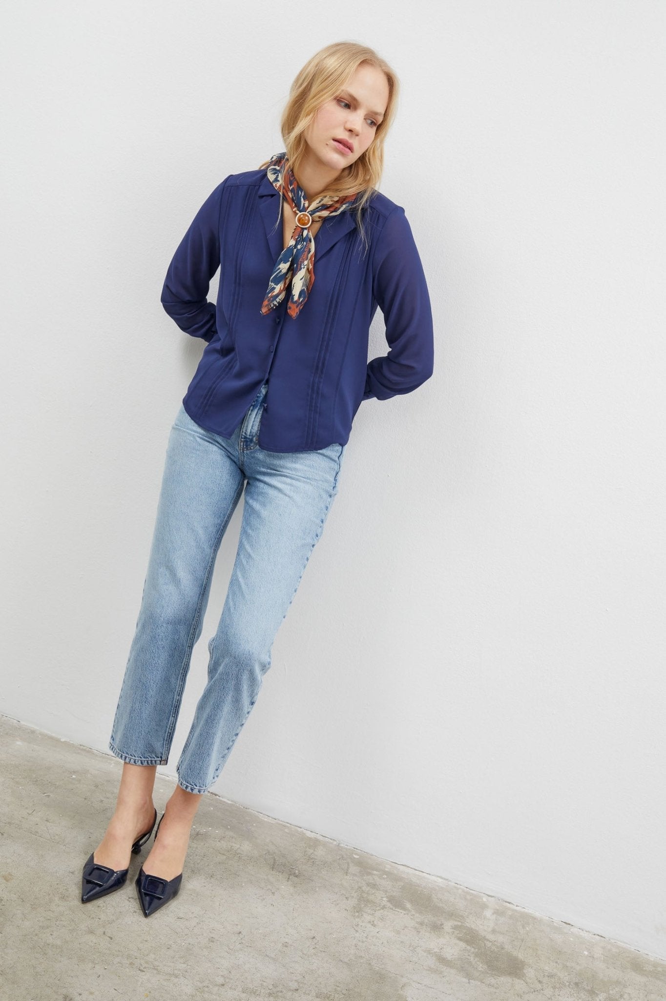 Blusa PLEAMAR Dark Blue