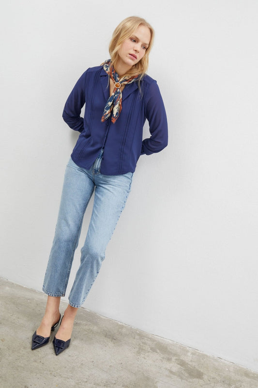 Blusa PLEAMAR Dark Blue