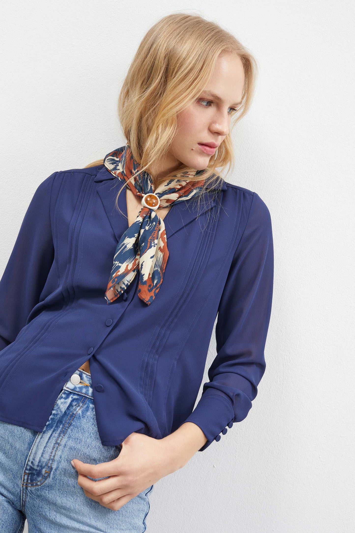 Blusa PLEAMAR Dark Blue