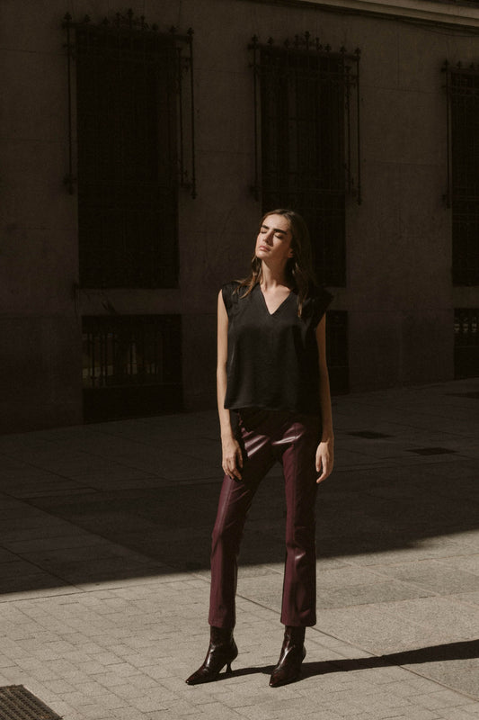 Blusa QUEENS Black Mercury