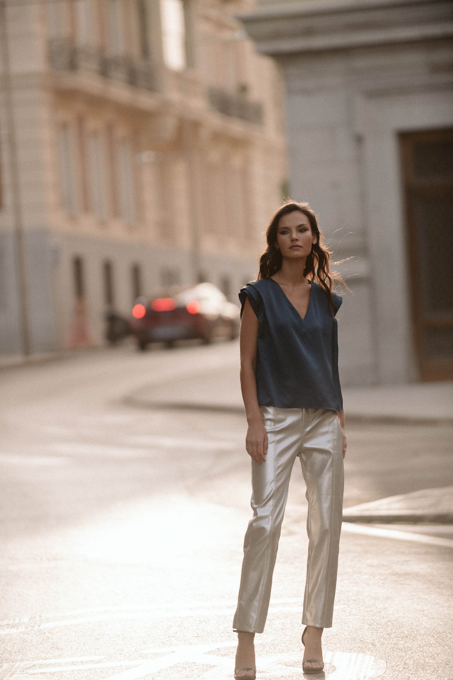 Blusa QUEENS Blue Neptune