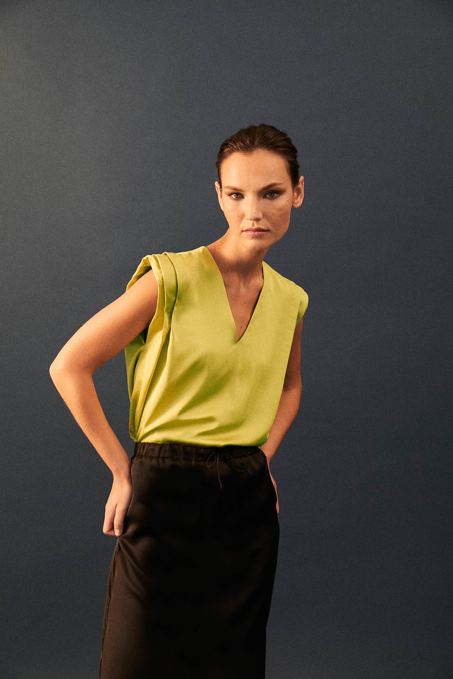 Blusa QUEENS Lime Saturn