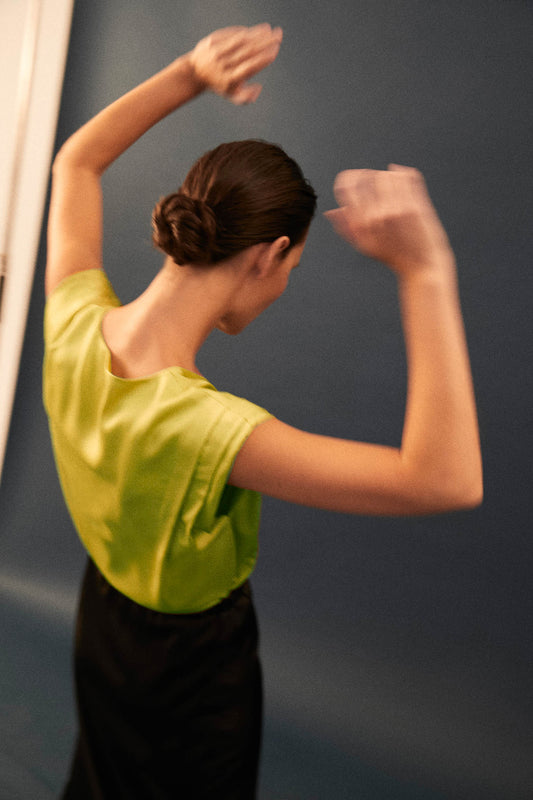 Blusa QUEENS Lime Saturn