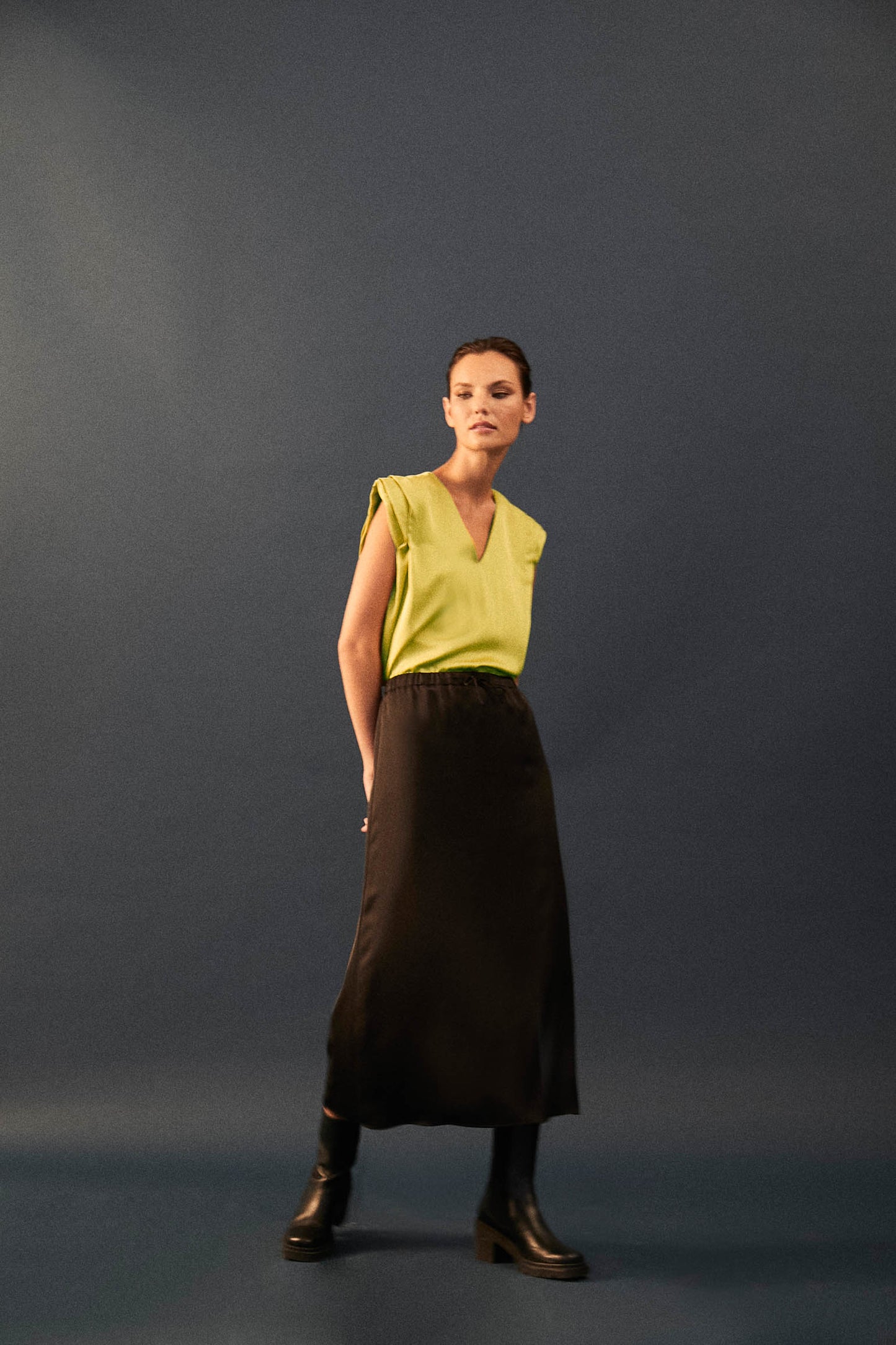 Blusa QUEENS Lime Saturn