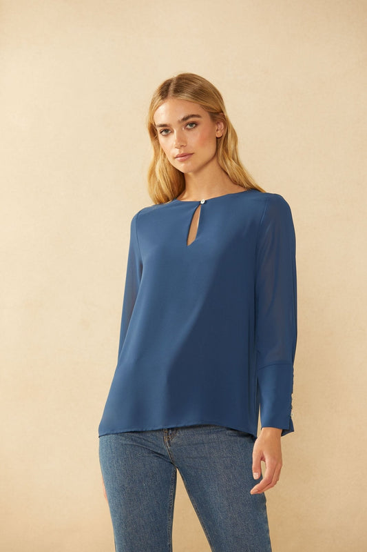 Blusa SENDA Blue Neptune